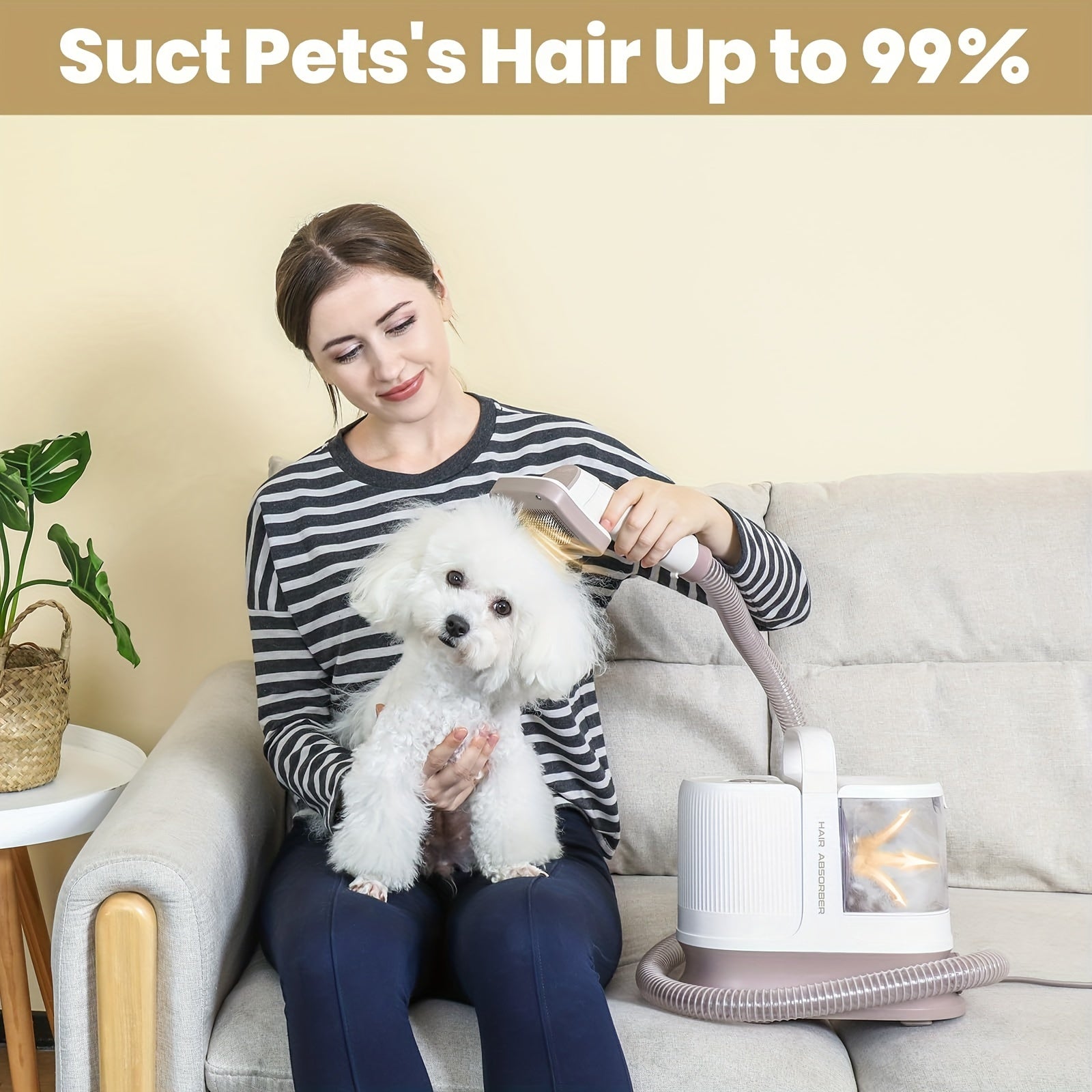 PurePaws™ 6-in-1 Pet Grooming Vacuum
